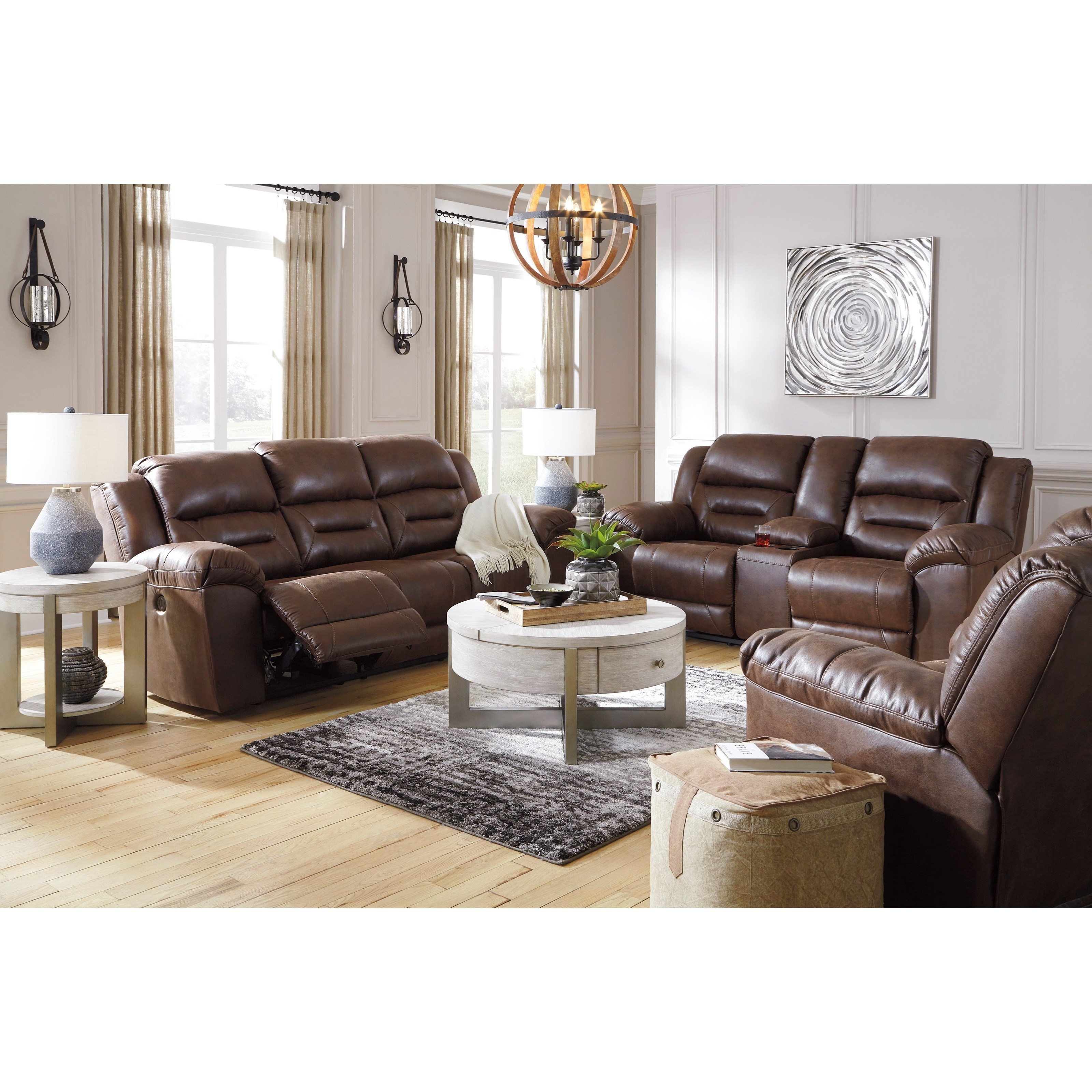 Stoneland power shop reclining sofa